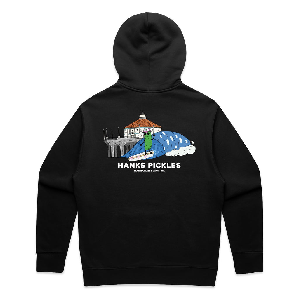 Hank's Surfin' Hoodies- Black